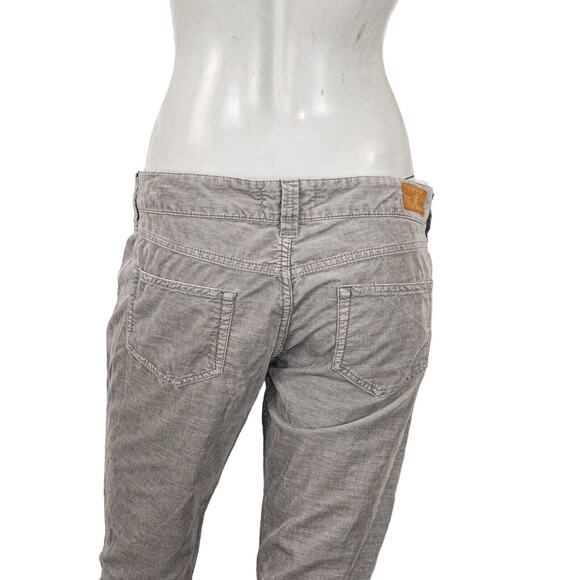 ISABEL MARANT Etoile Women's Gray Corduroy Pants in Size 2 - Picture 9 of 11